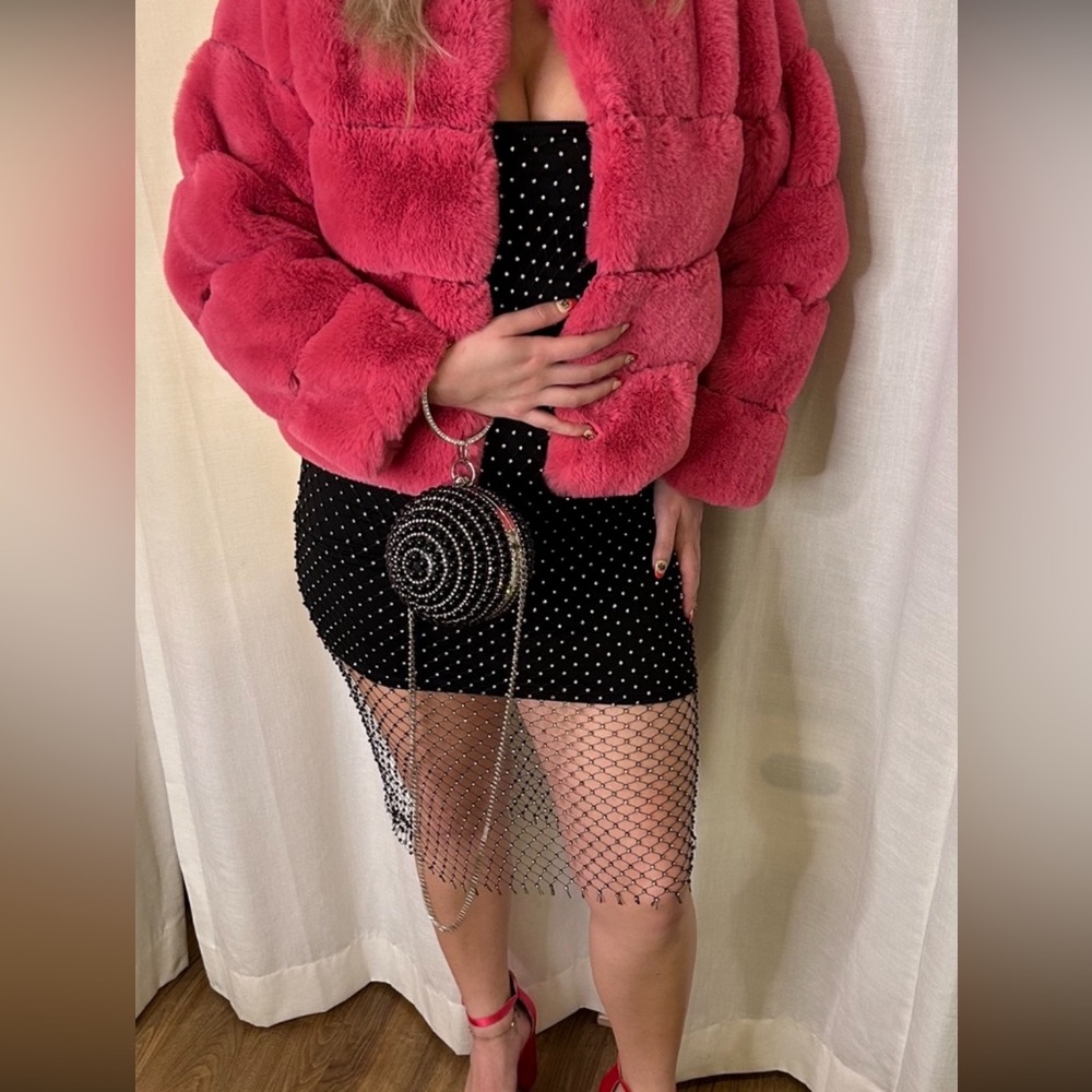 Black Chainmail Dress